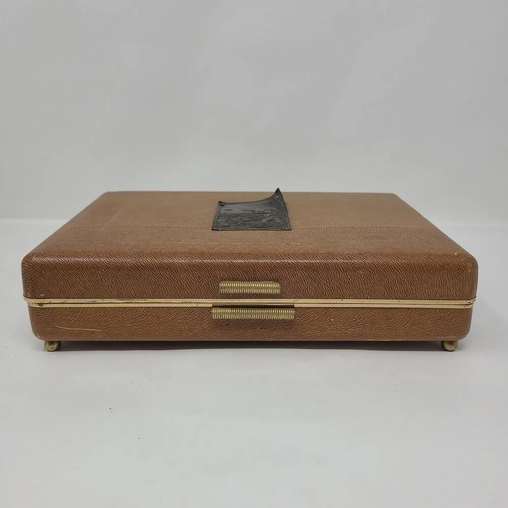 Vintage Mens Estate Jewelry Box Lot Cufflinks Tie Clips Bars Pins Accessory Vtg